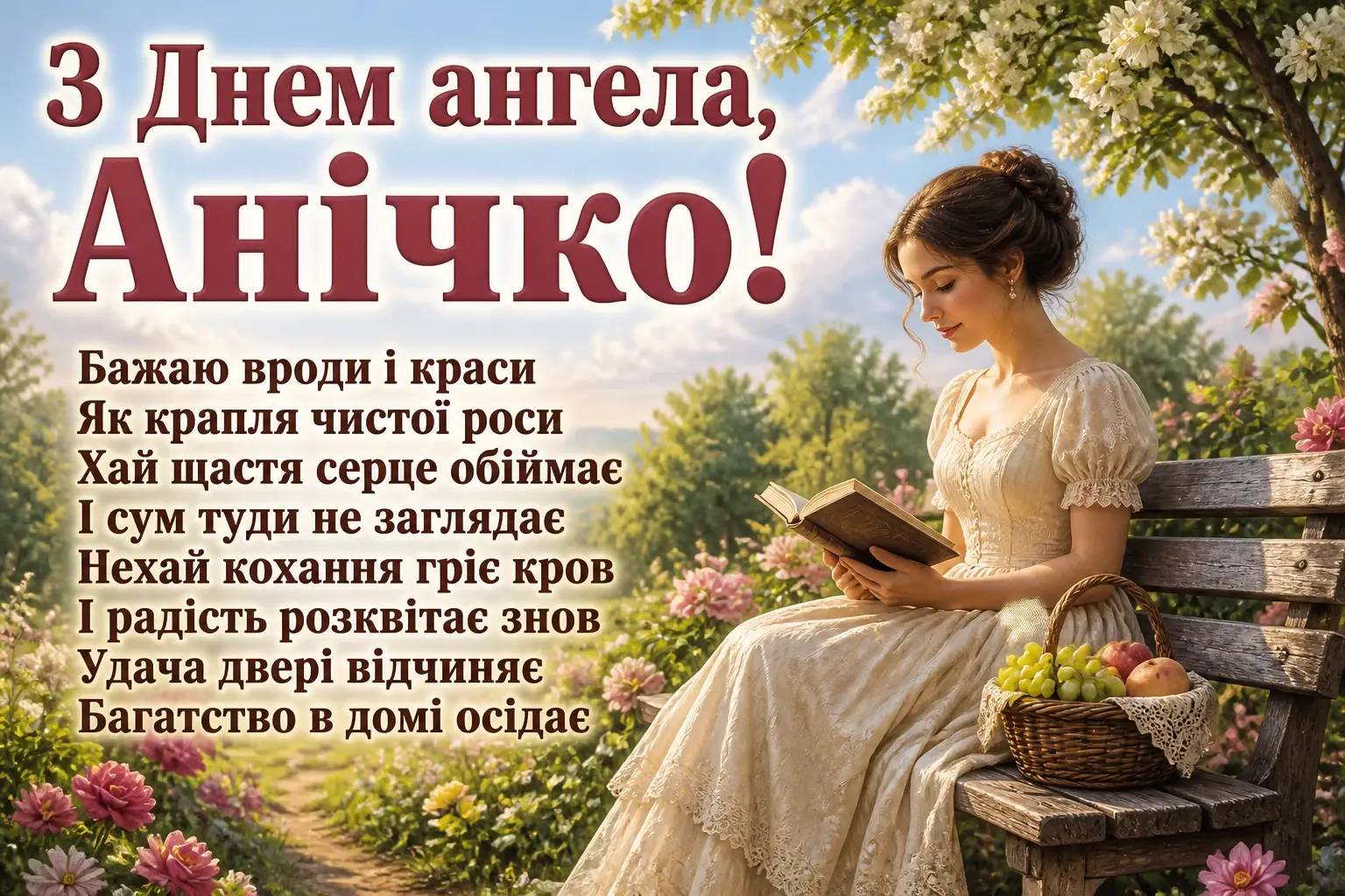 з днем ангела анічка з днем ангела анічка