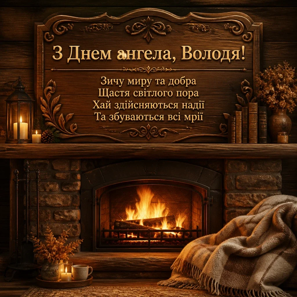 з днем ангела володя