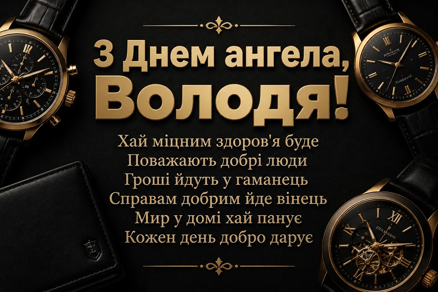 з днем ангела володя