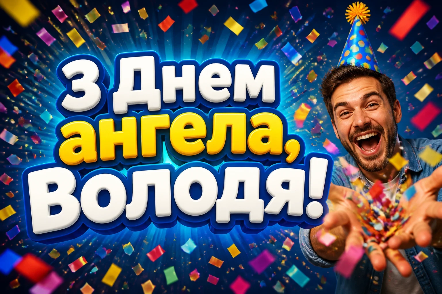 з днем ангела володя