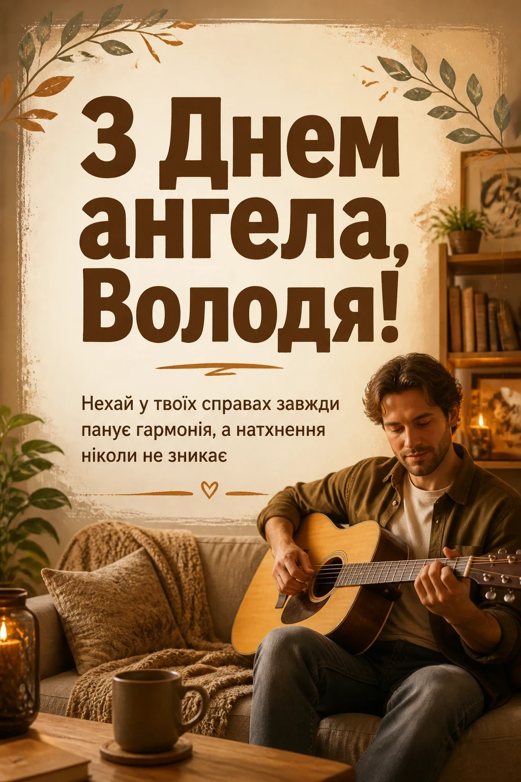 з днем ангела володя