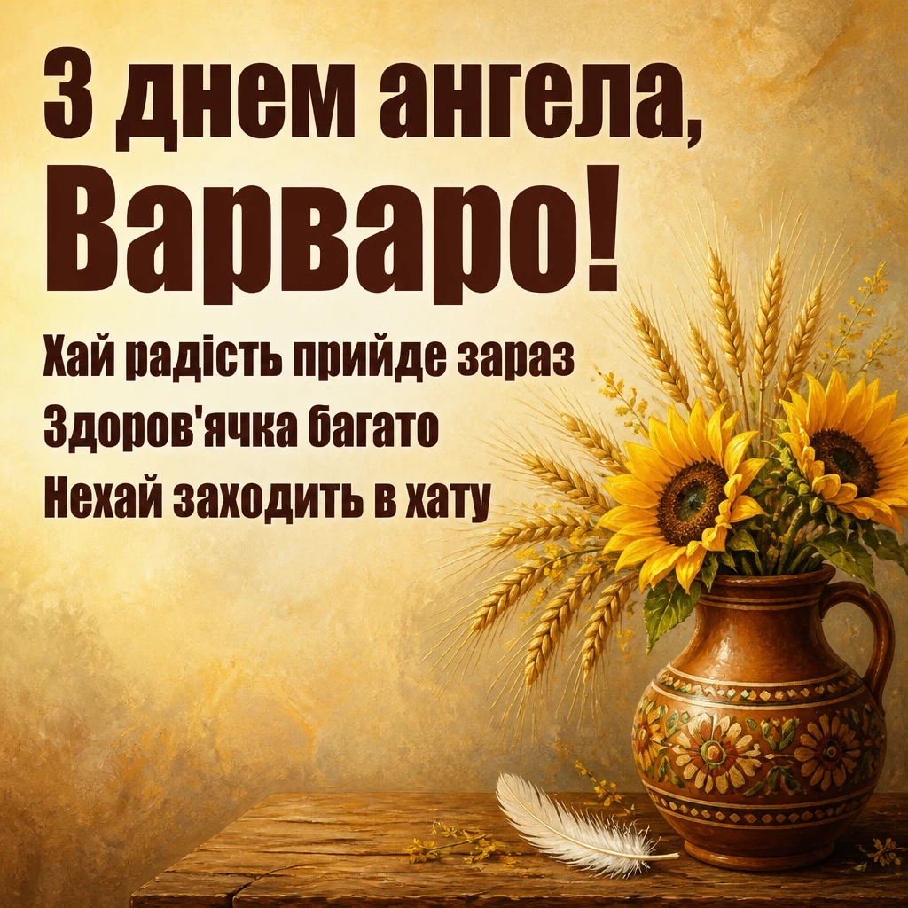 з днем ангела варвари