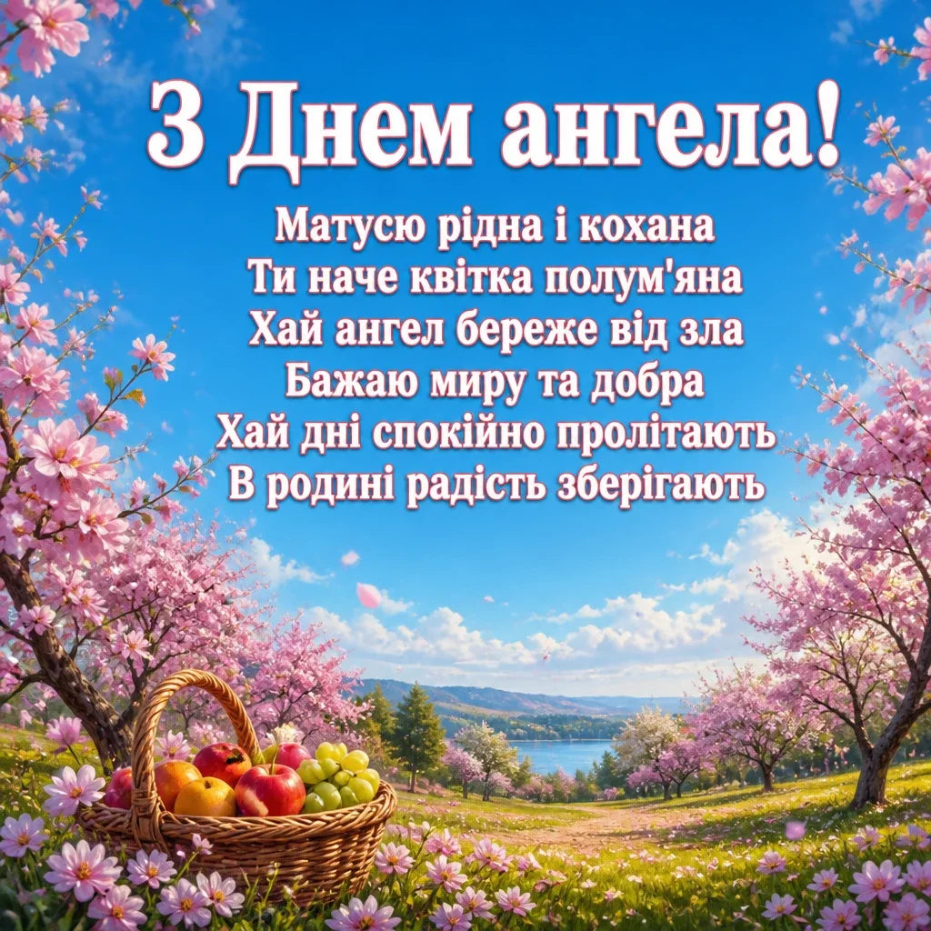 з днем ангела мамуся