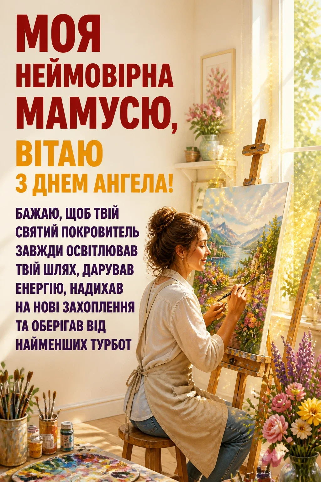 з днем ангела мамуся