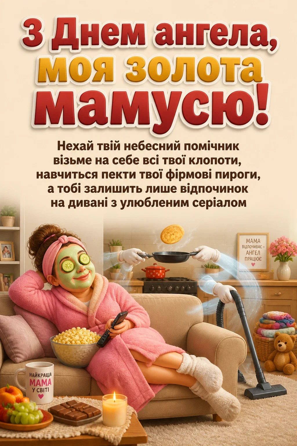 з днем ангела мамуся