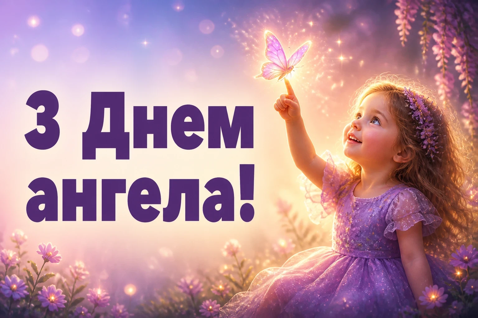 привітання з днем ангела своїми словами, до сліз донечці