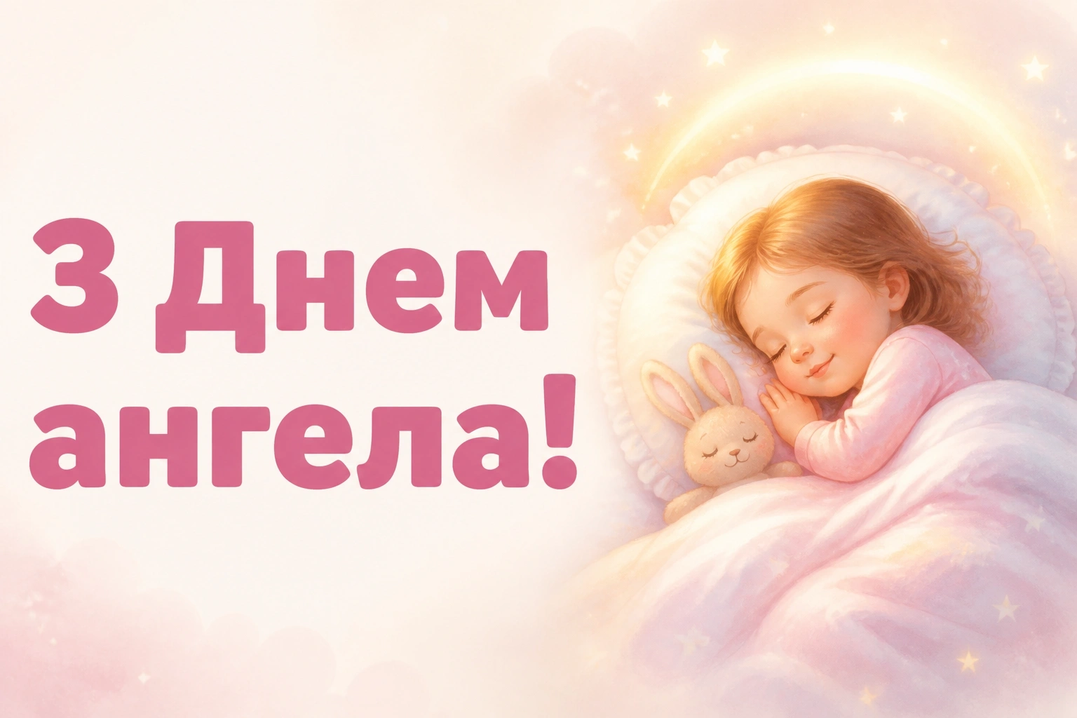 привітання з днем ангела своїми словами, до сліз донечці
