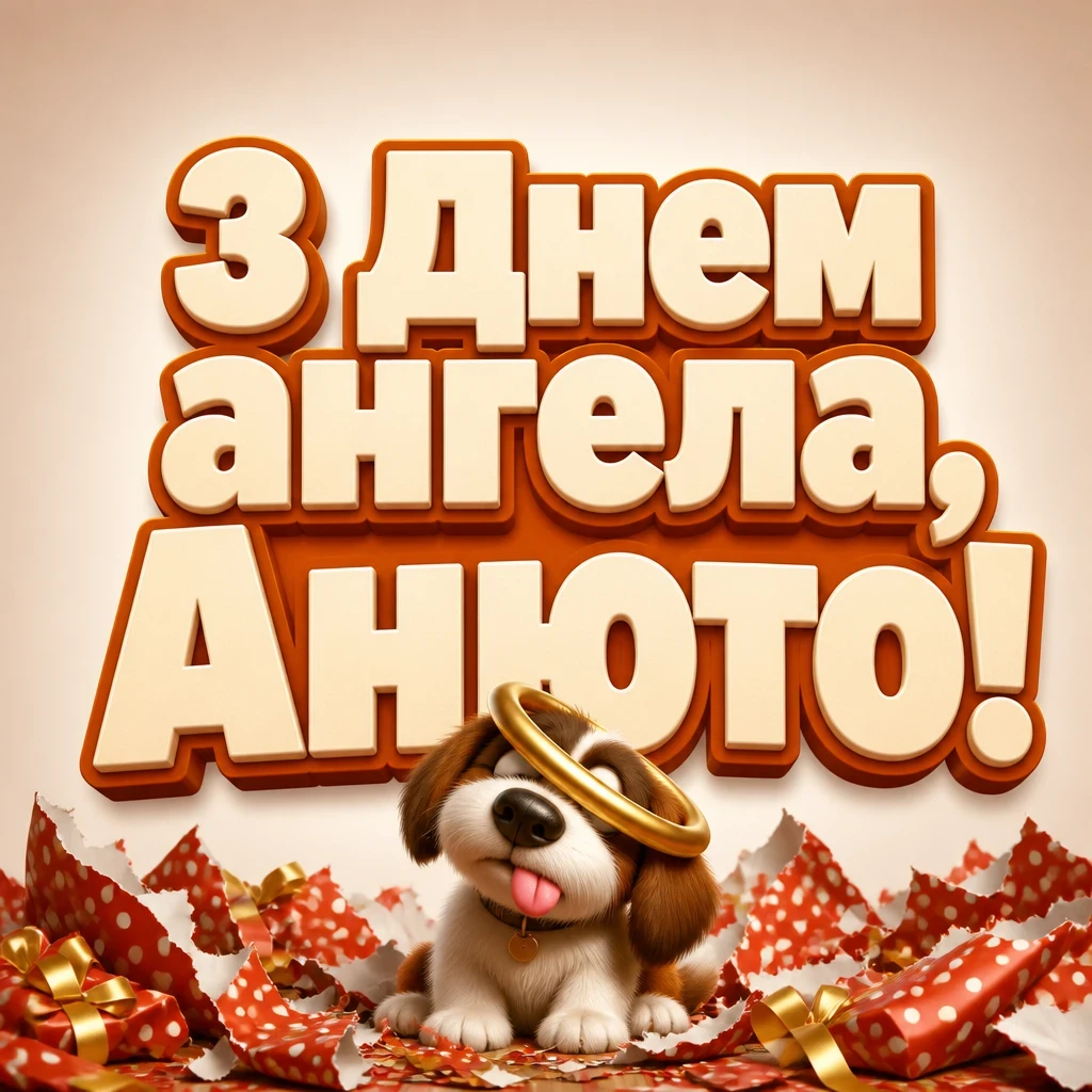 з днем ангела анюта