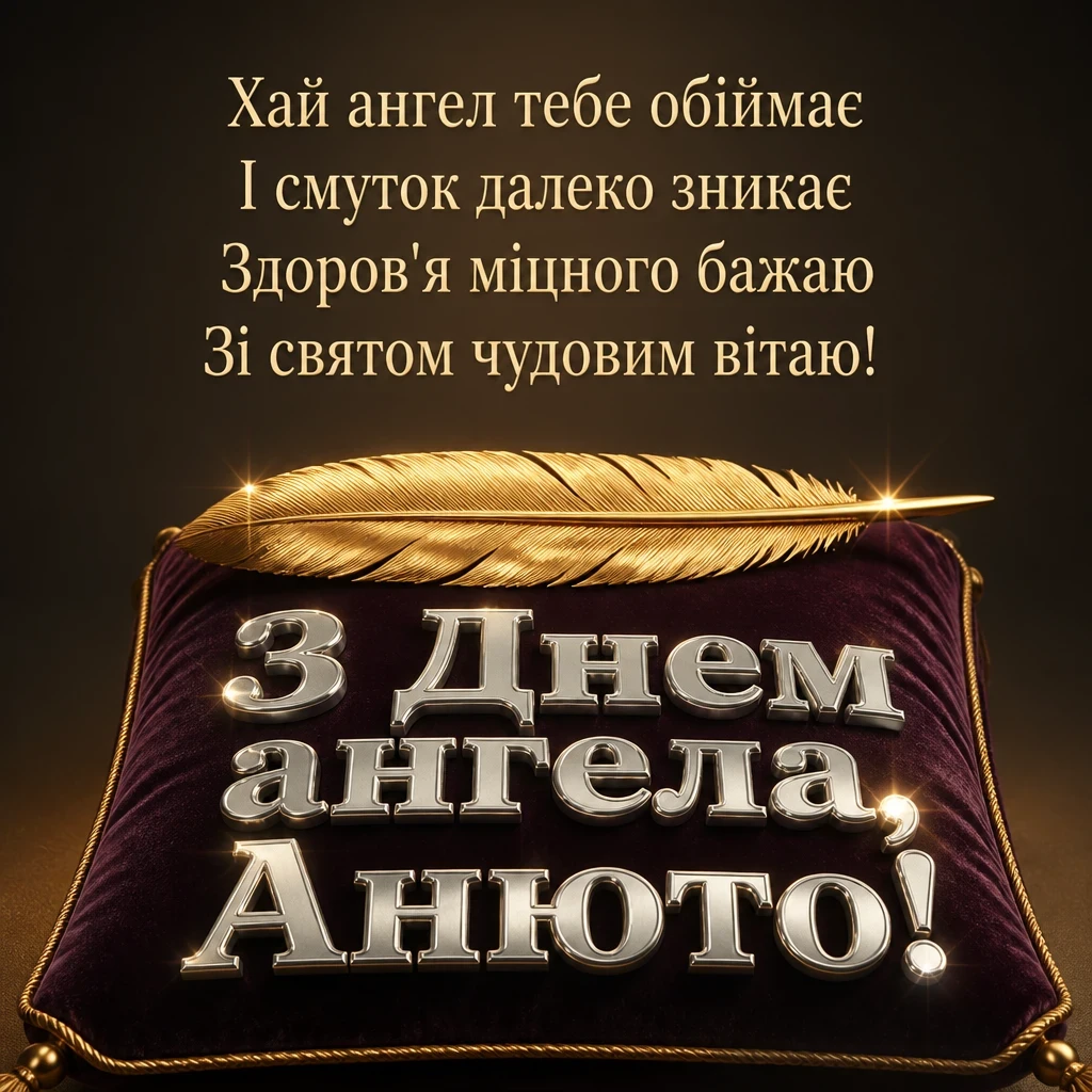 з днем ангела анюта