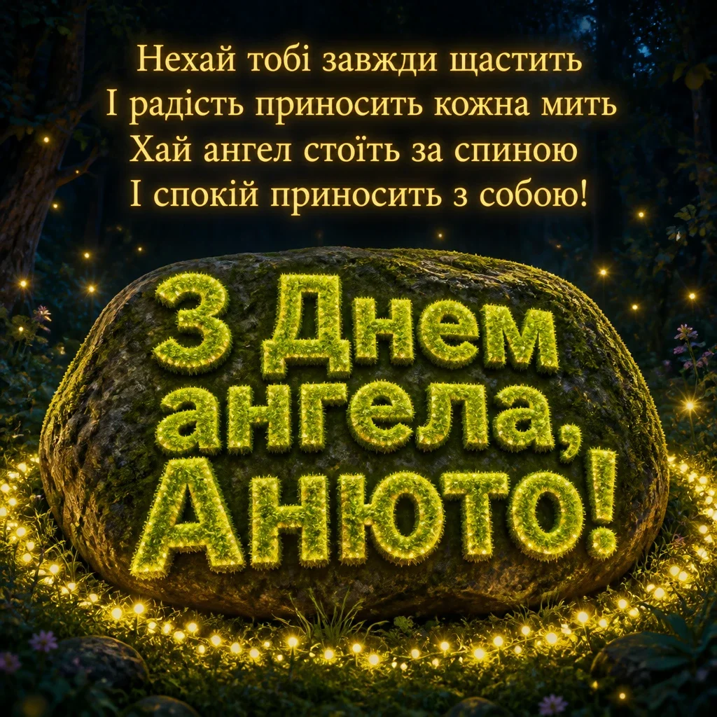 з днем ангела анюта