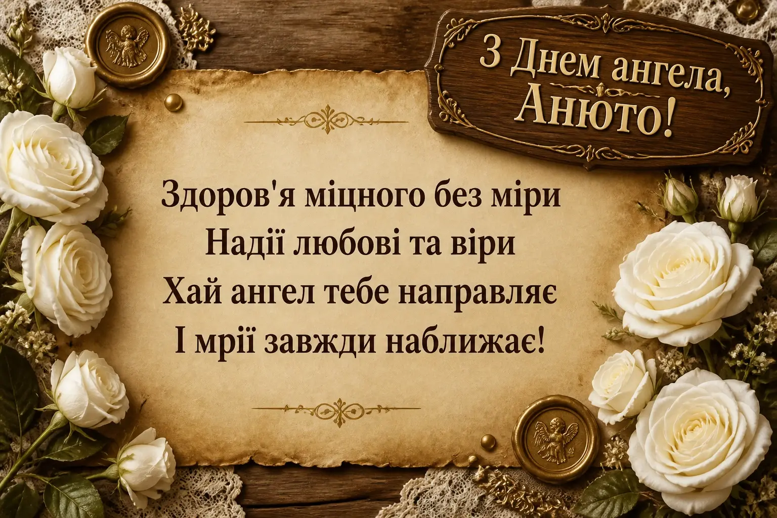 з днем ангела анюта