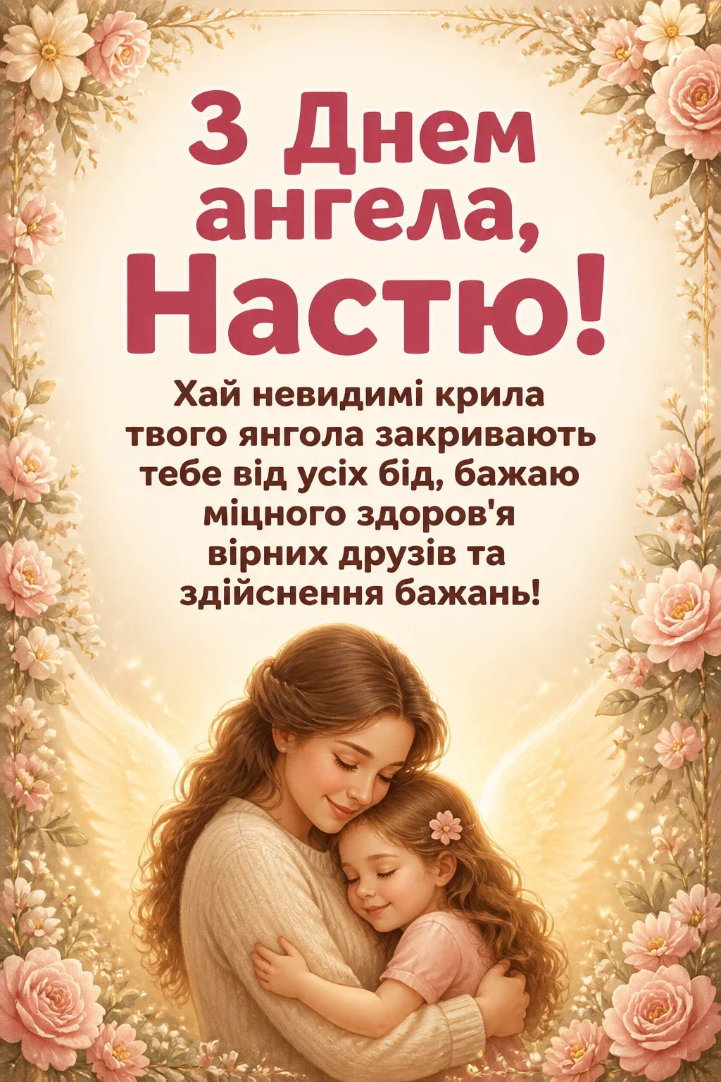 з днем ангела настя