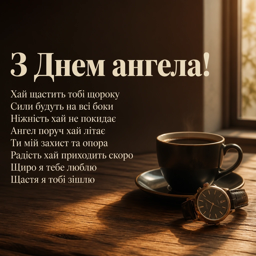 з днем ангела коханий чоловік