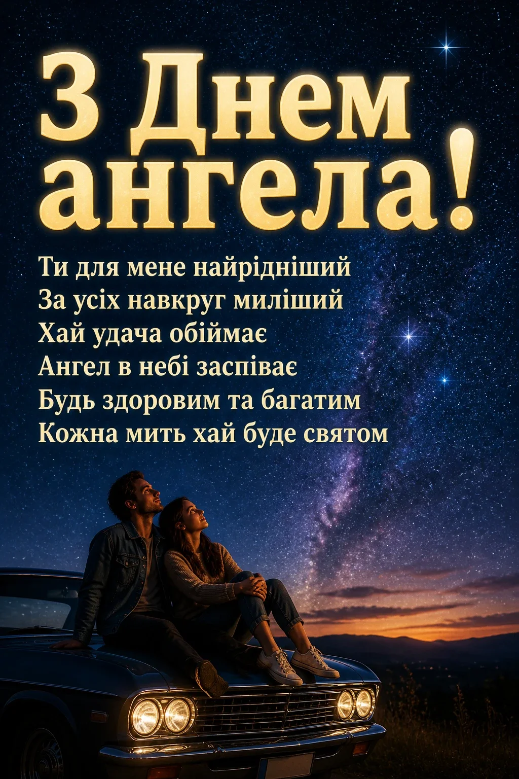 з днем ангела коханий чоловік