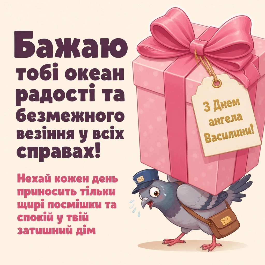 привітання з днем ангела василини