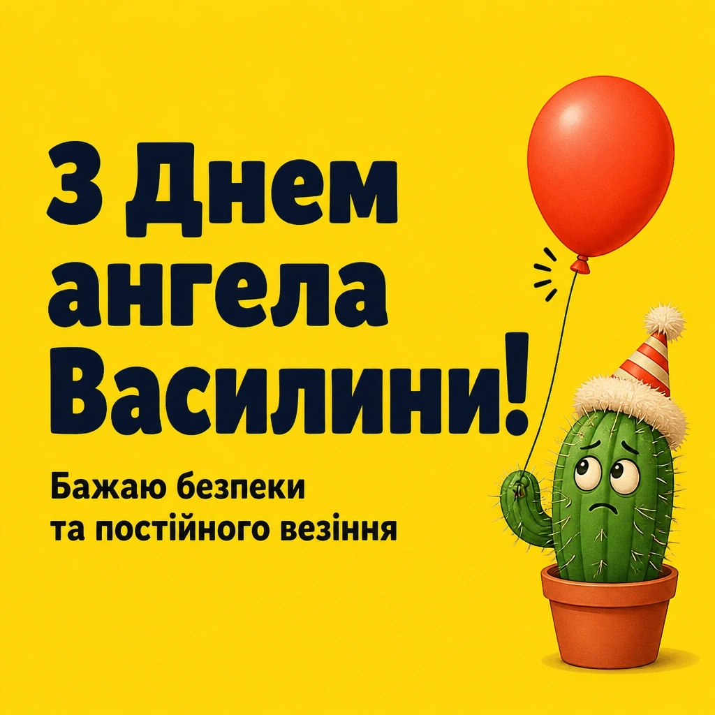 привітання з днем ангела василини