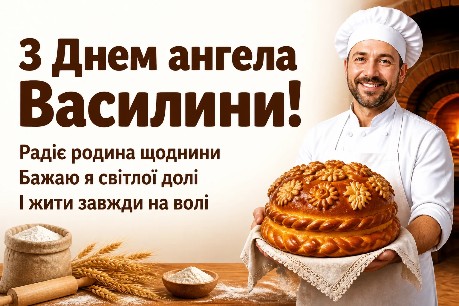 привітання з днем ангела василини