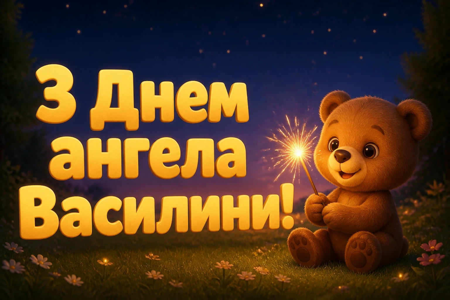 привітання з днем ангела василини