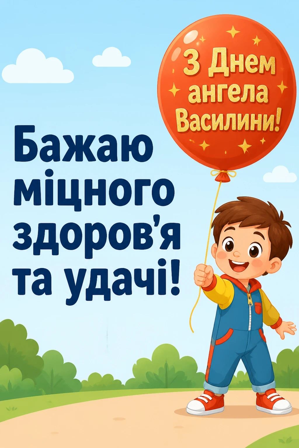 привітання з днем ангела василини