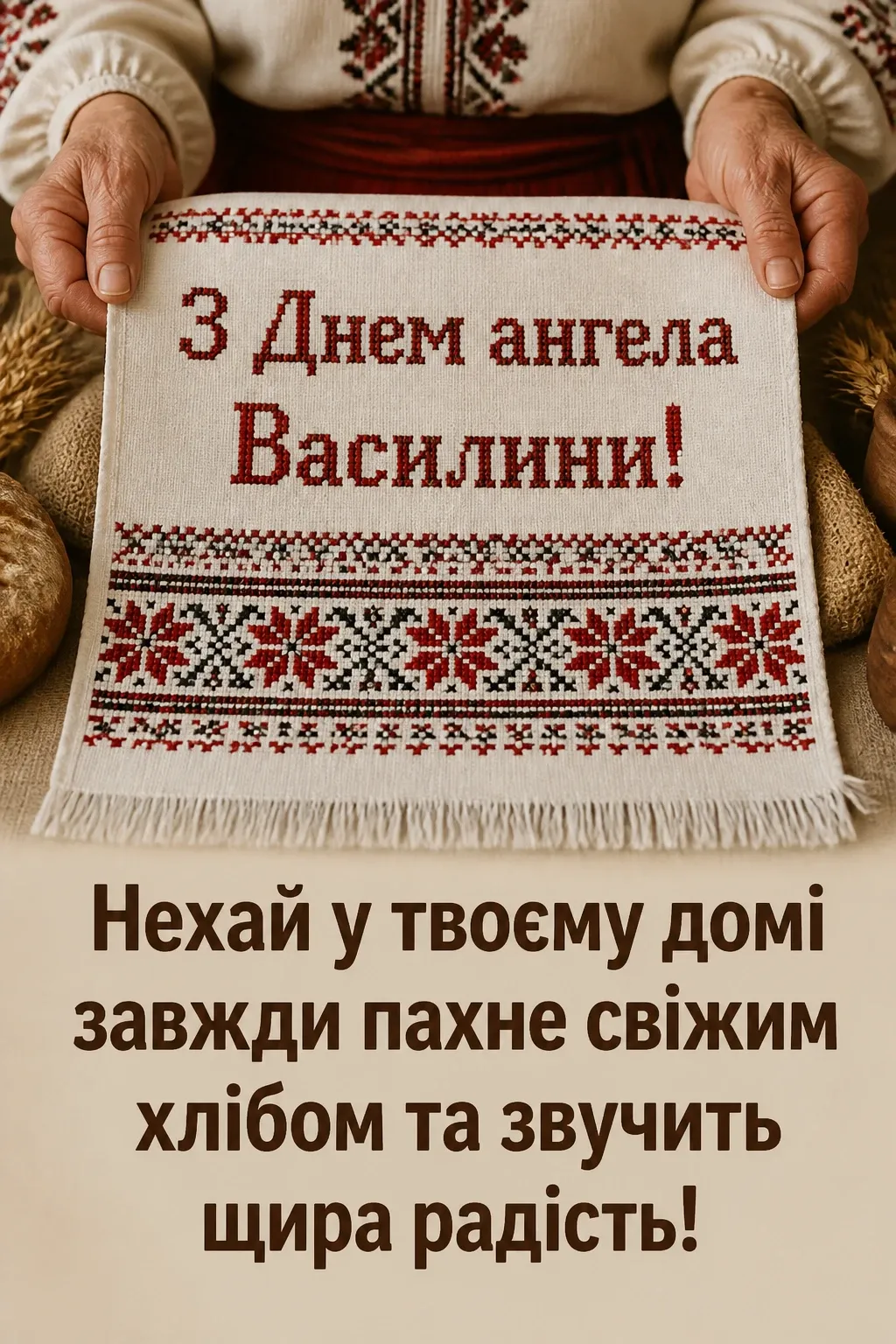 привітання з днем ангела василини