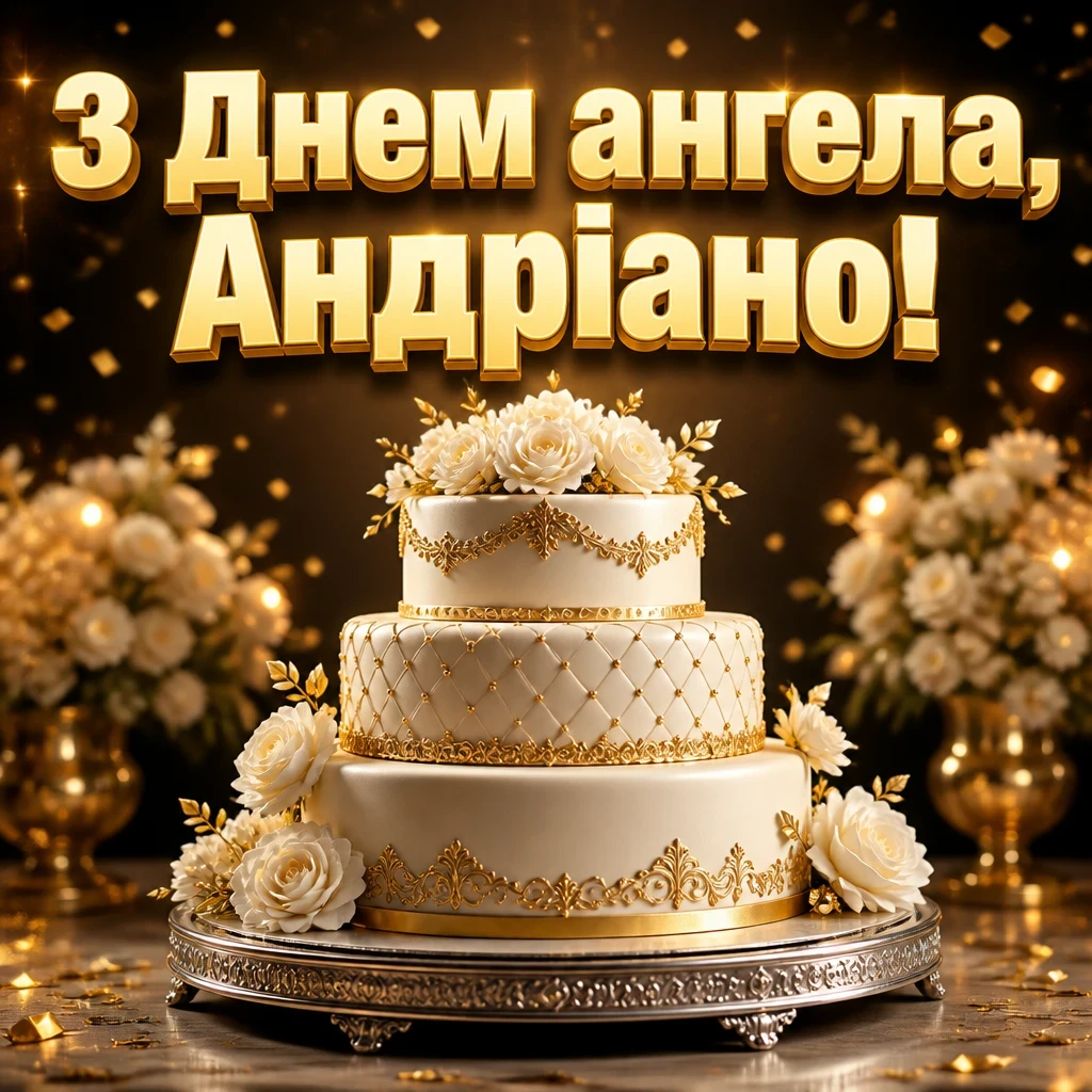 з днем ангела андріани