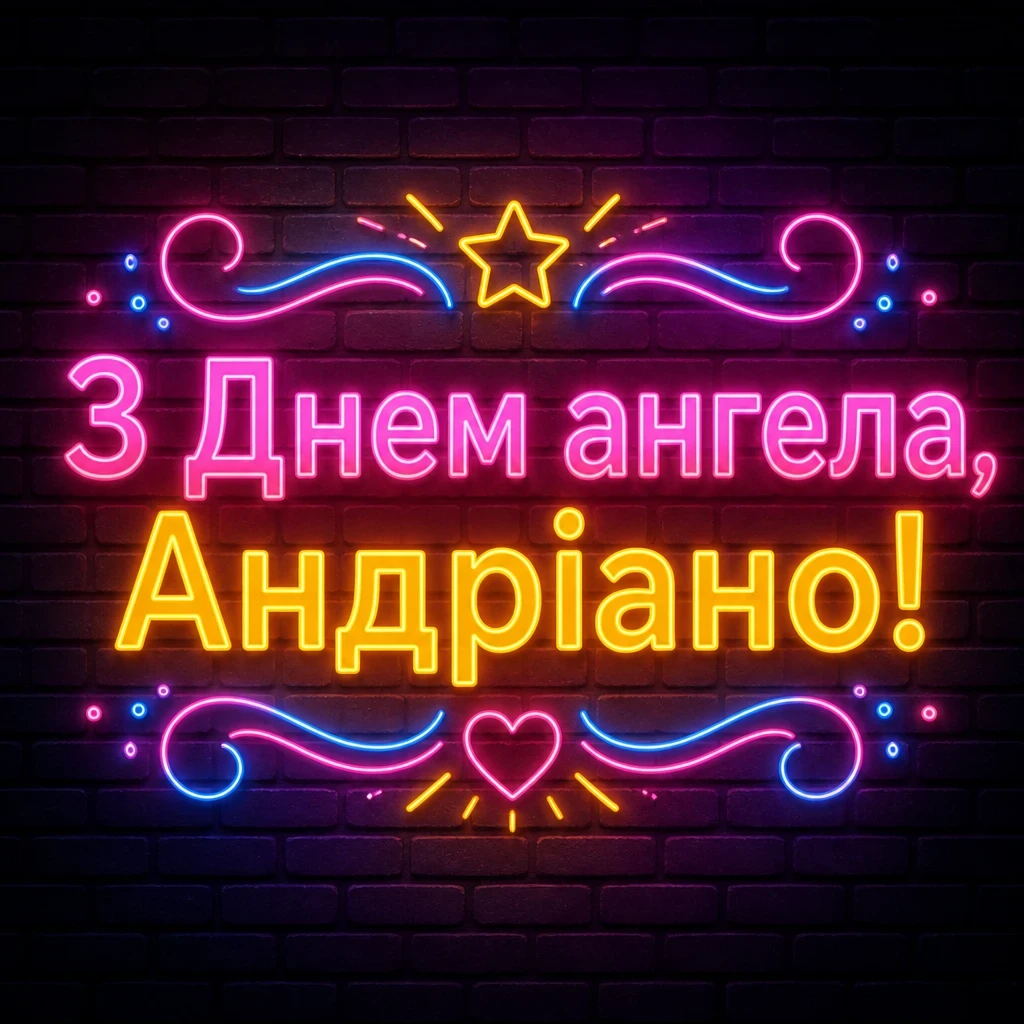 з днем ангела андріани