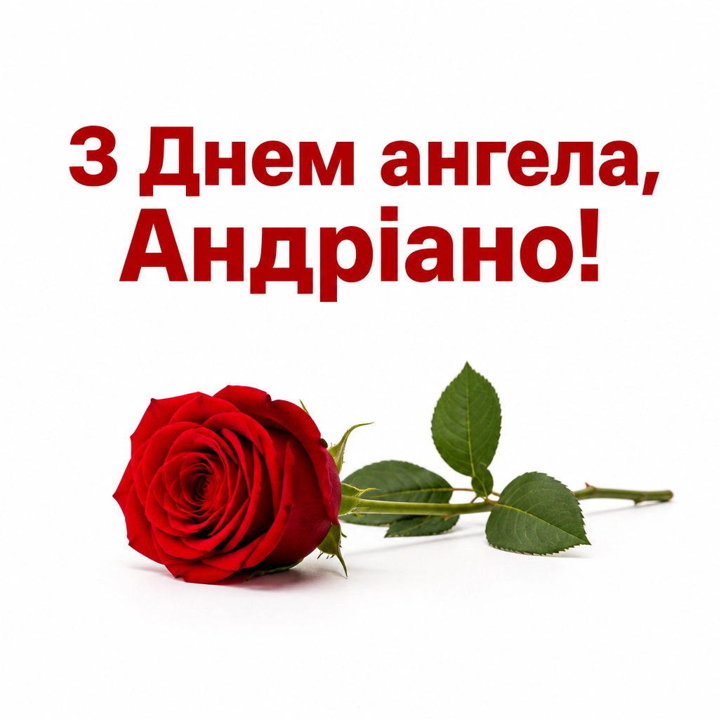 з днем ангела андріани