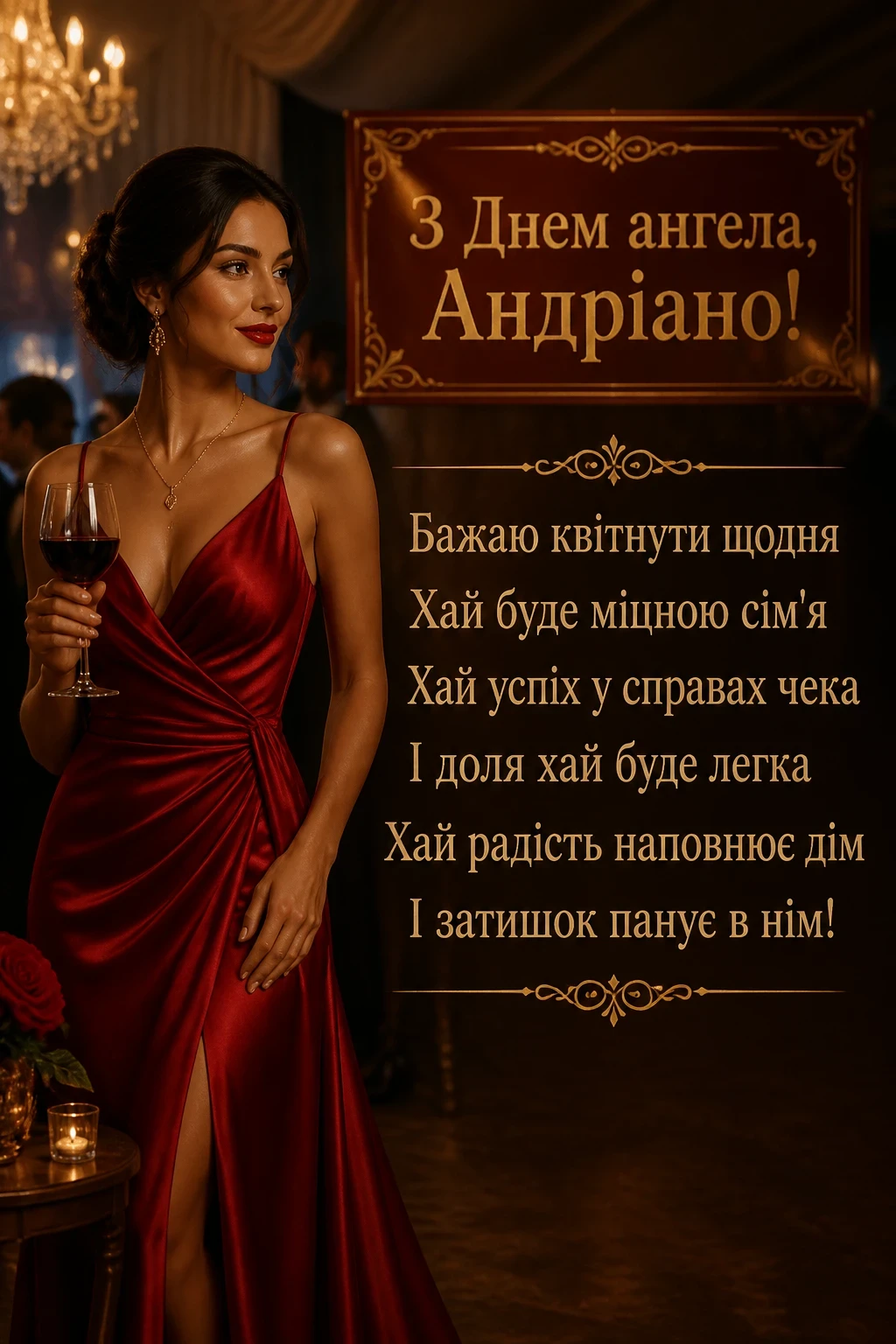 з днем ангела андріани