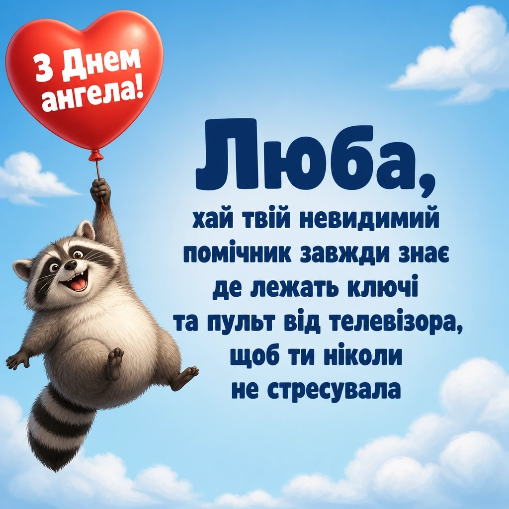 з днем ангела люби
