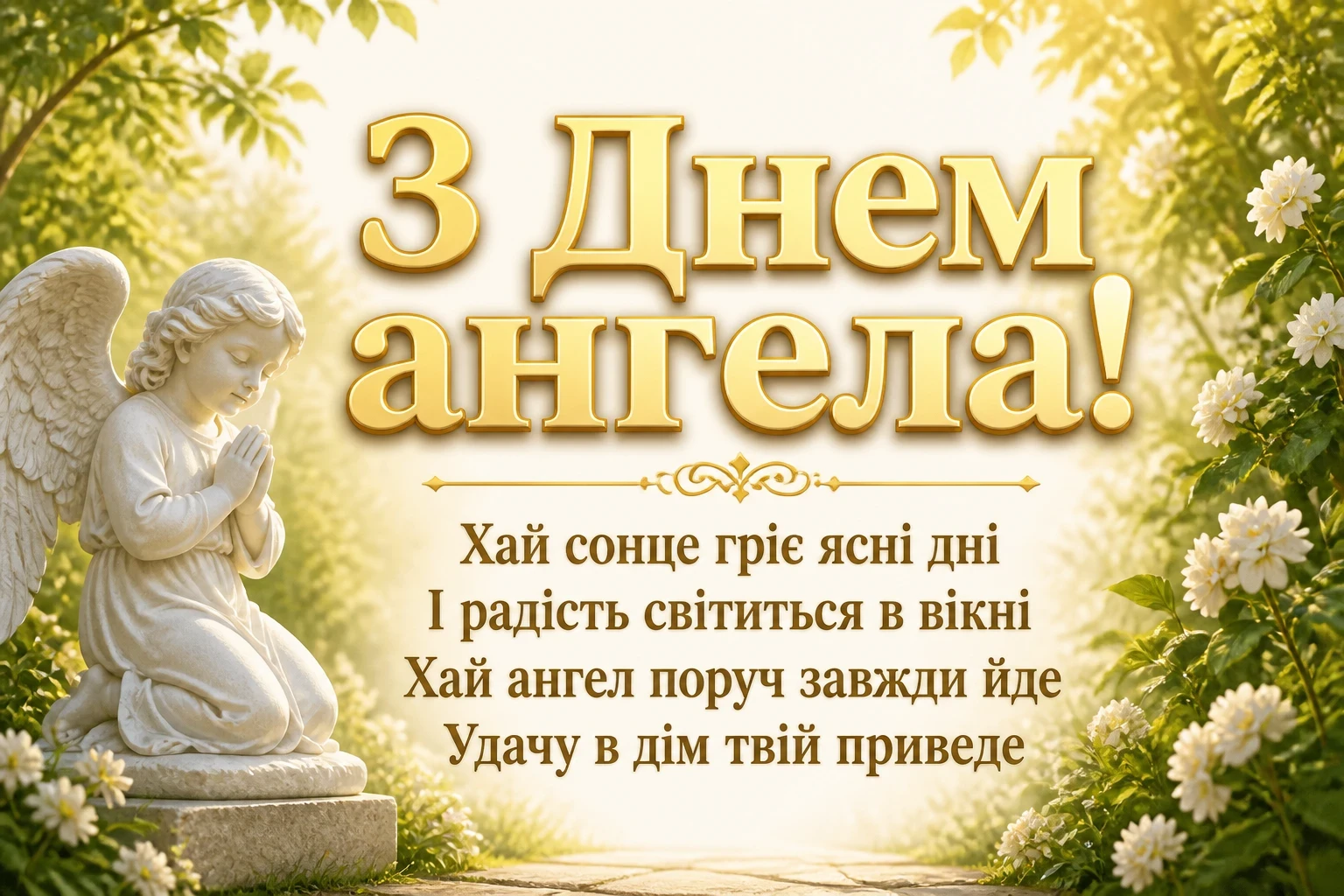 з днем ангела люби