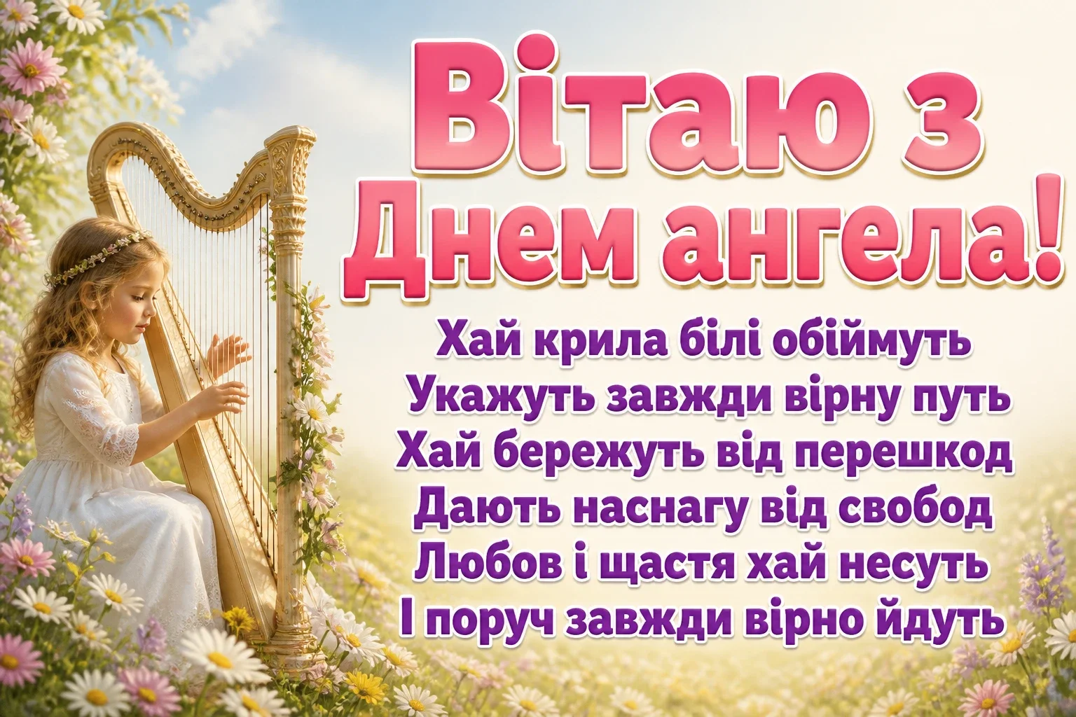 з днем ангела люби