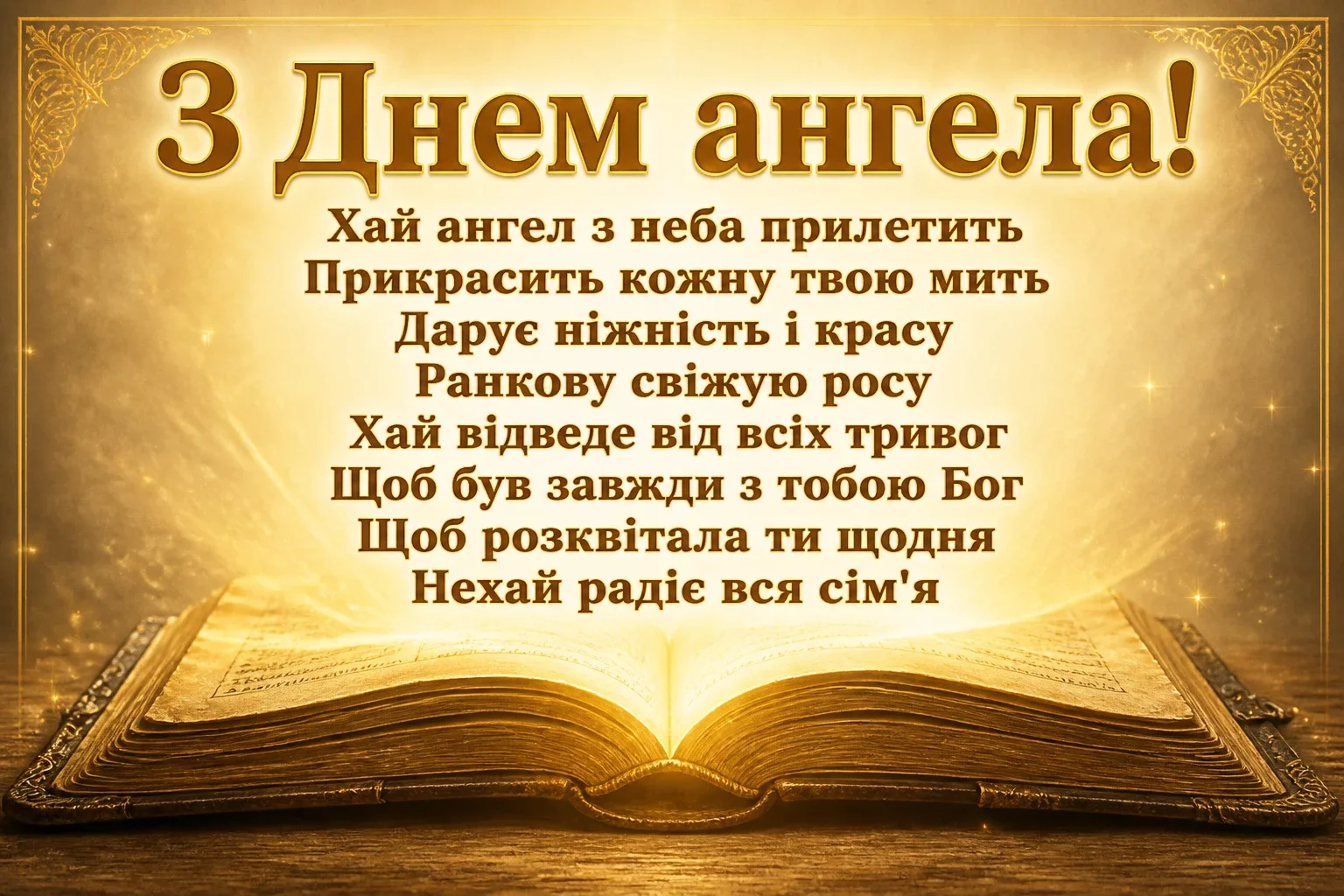 з днем ангела люби