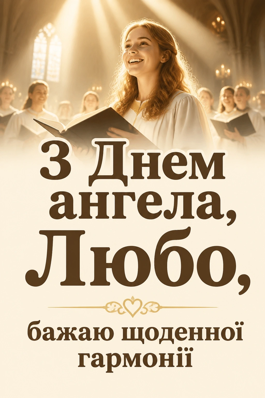 з днем ангела люби