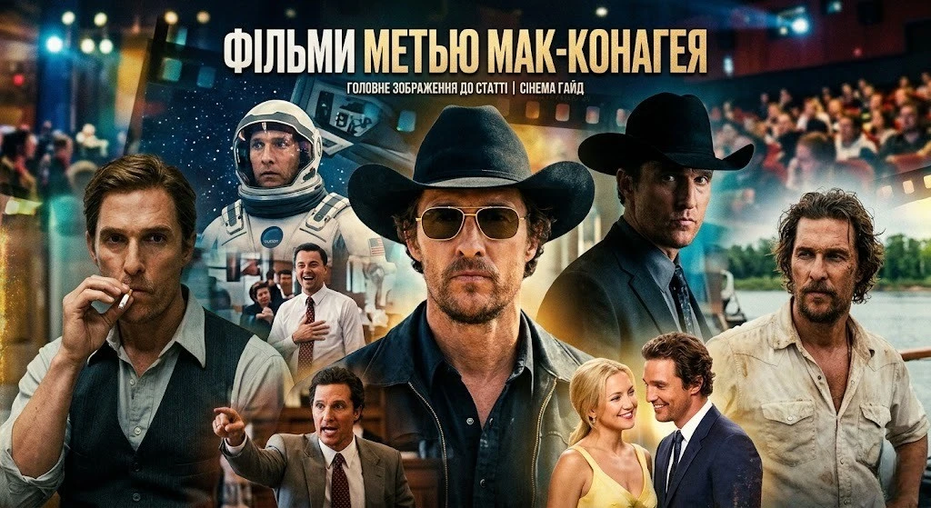Найкращі фільми Метью Мак-Конагея для обов’язкового перегляду