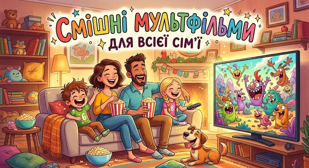 Добірка смішних мультфільмів для всієї сім’ї