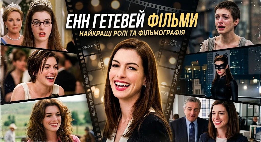 Фільми Енн Гетевей: від комедій до фантастики