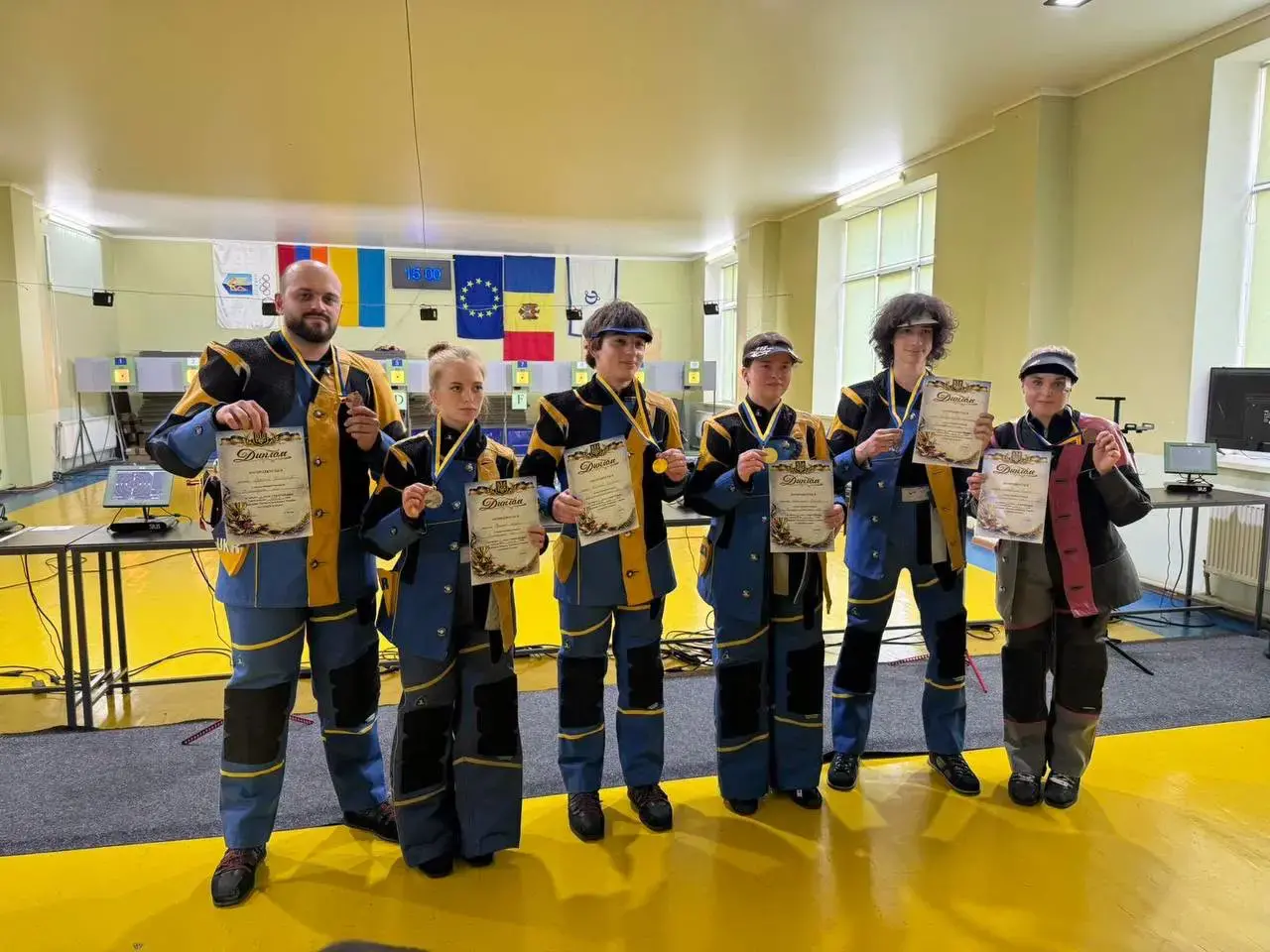 П’ять медалей вибороли стрільці Полтавщини на чемпіонаті України