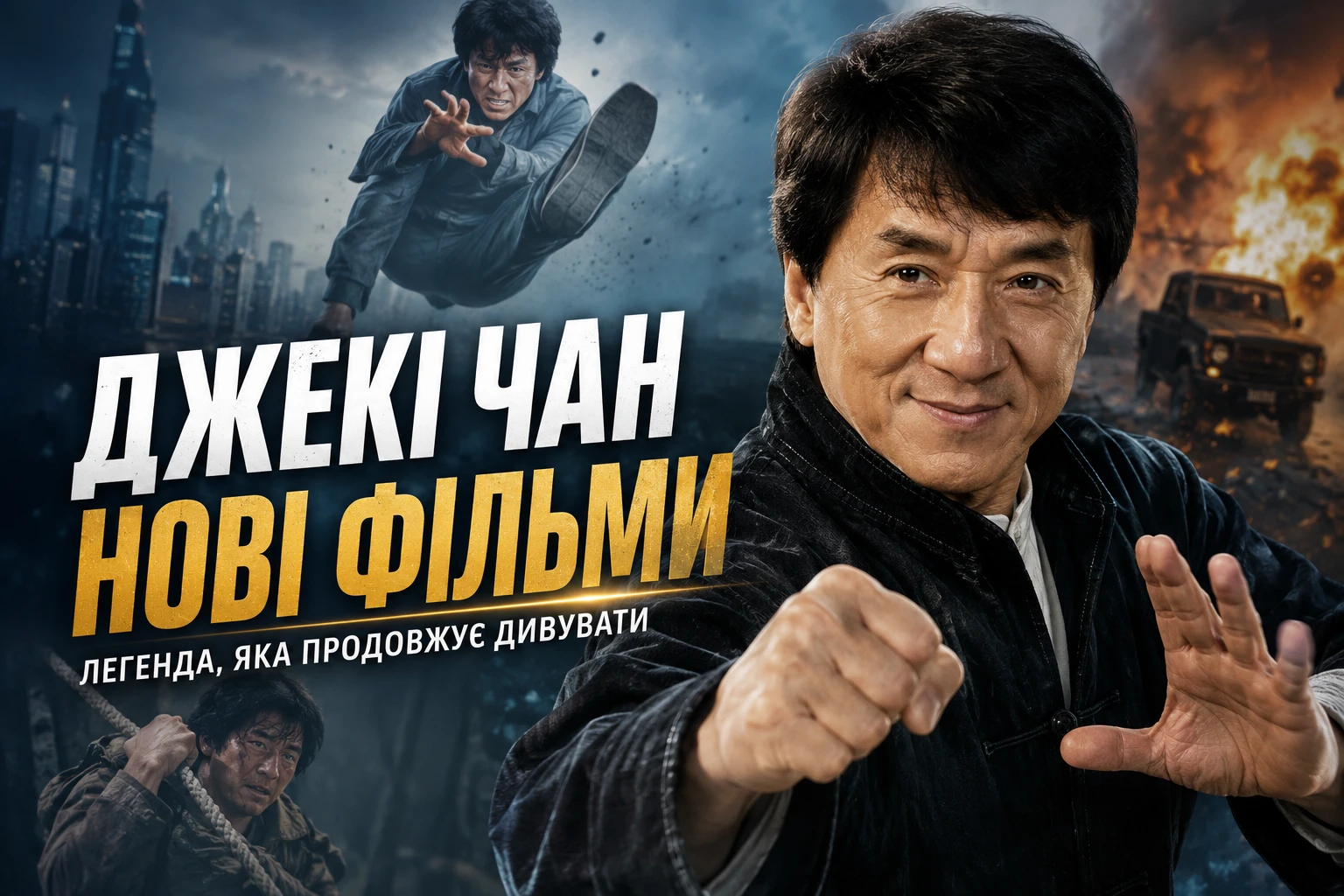 Нові фільми Джекі Чана: від пригод до детективів