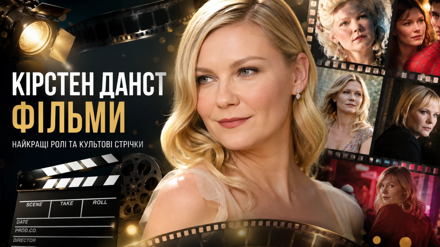 Фільми з Кірстен Данст, які не можна пропустити